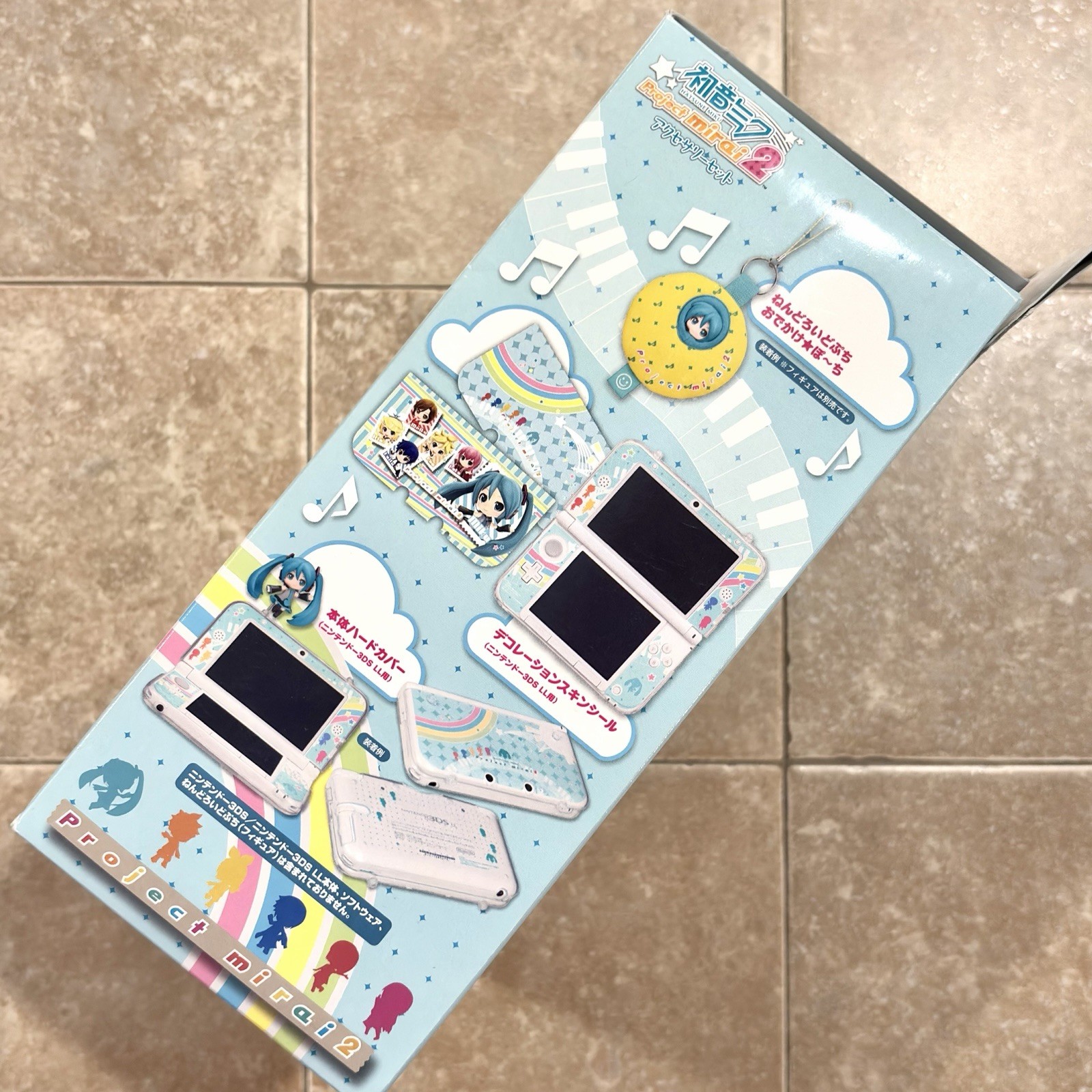 Official HORI Hatsune Miku 3DS & 3DS XL Accessory Set Project Mirai 2 Japan NEW