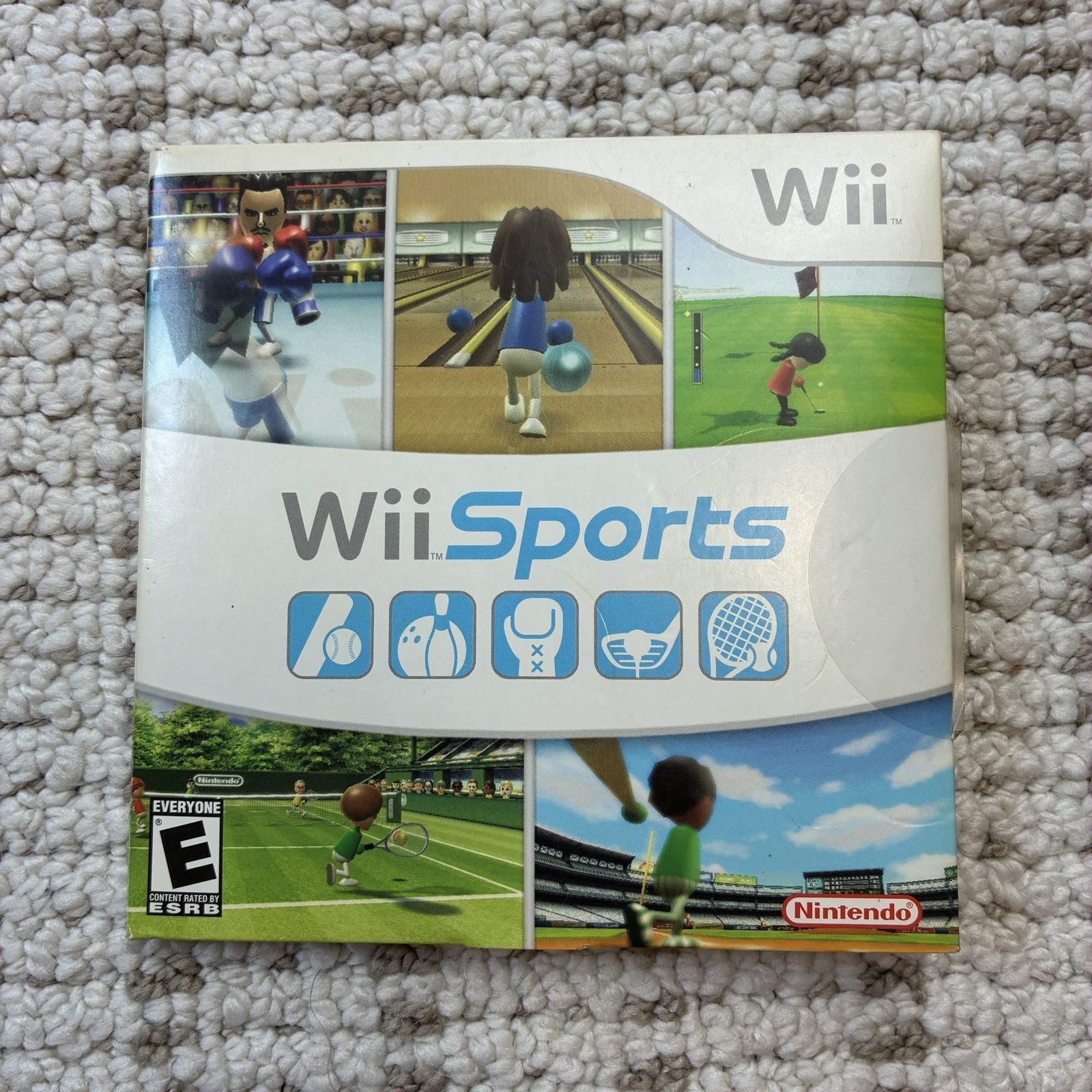 Nintendo Wii Sports 2006 Complete CIB Tested Working