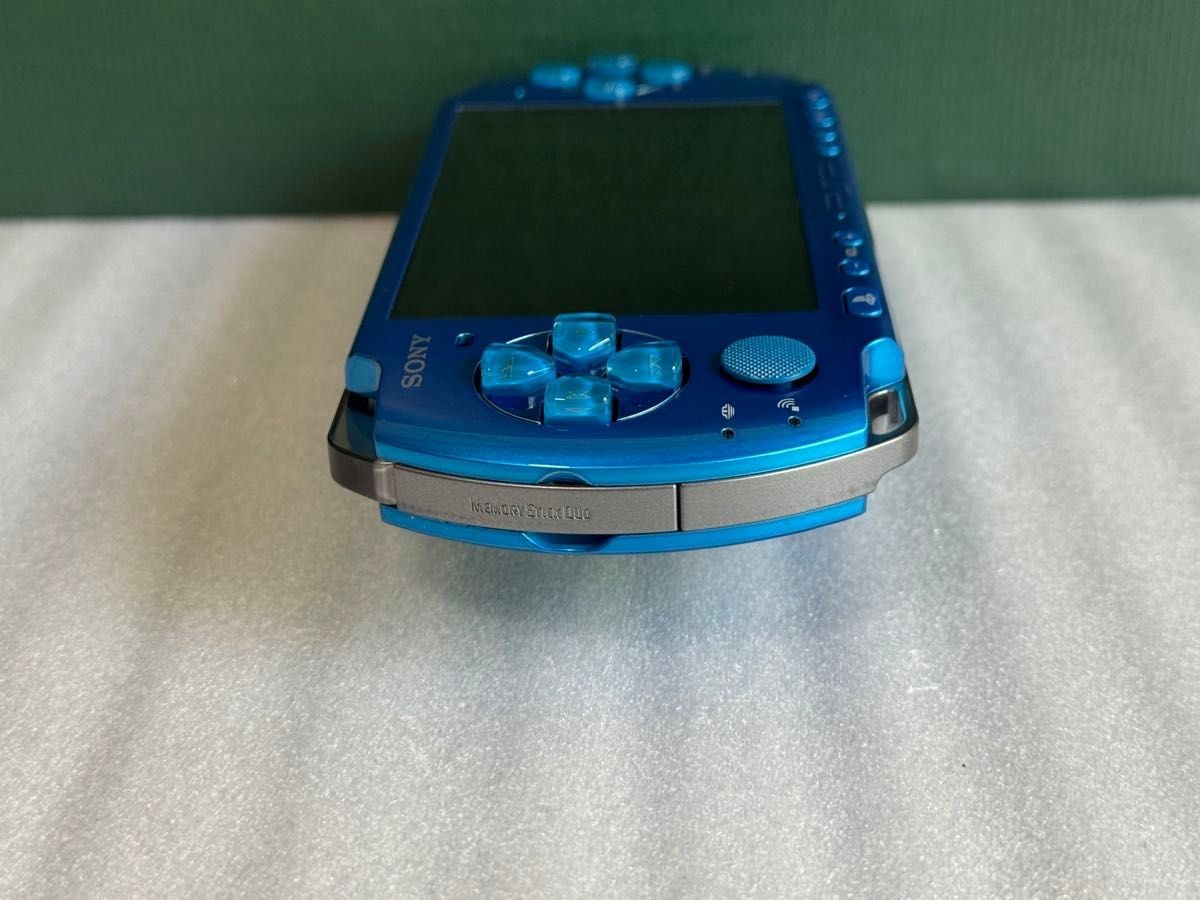 Excellent Sony PSP-3000 Vibrant Blue Console Tested