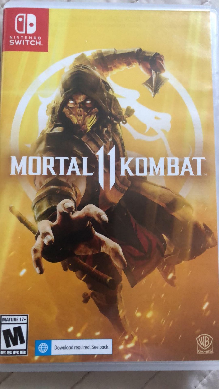 WB Games Mortal Kombat 11 Nintendo Switch 2019 M NTSC-U/C Multiplayer Online