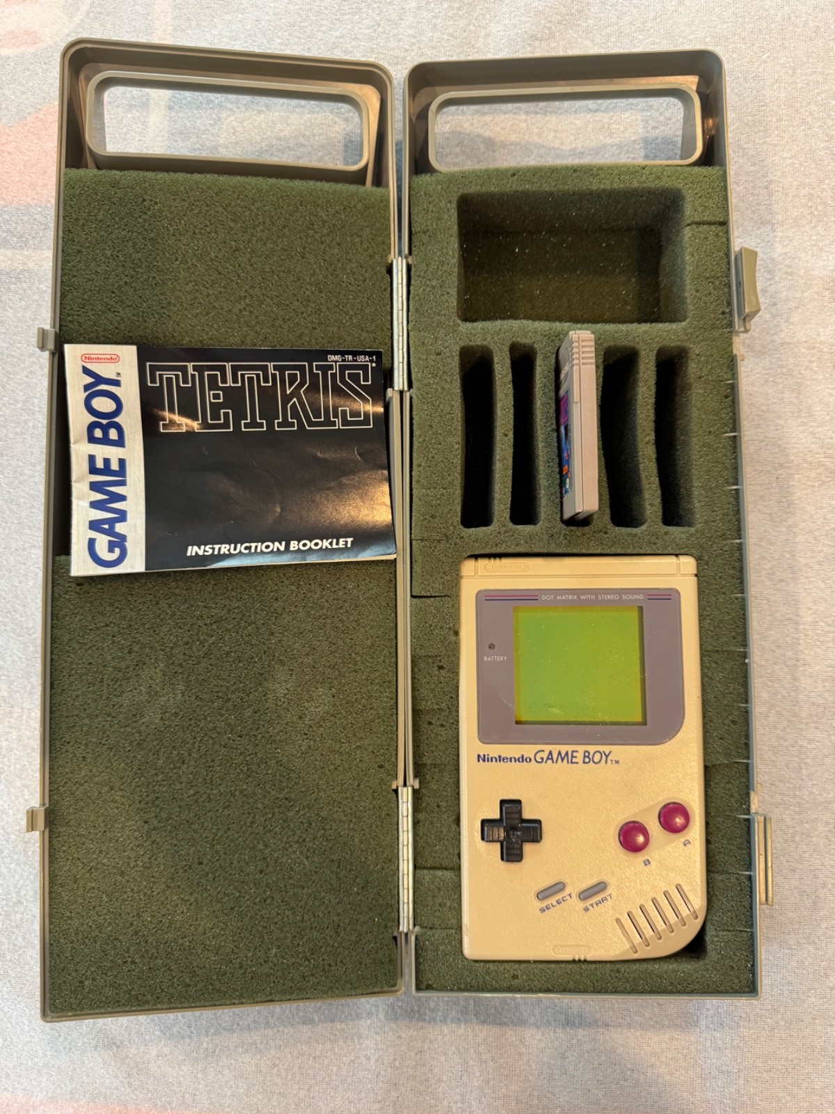Nintendo Game Boy Original DMG-01 Console – Gray 100% original – Tested Working!