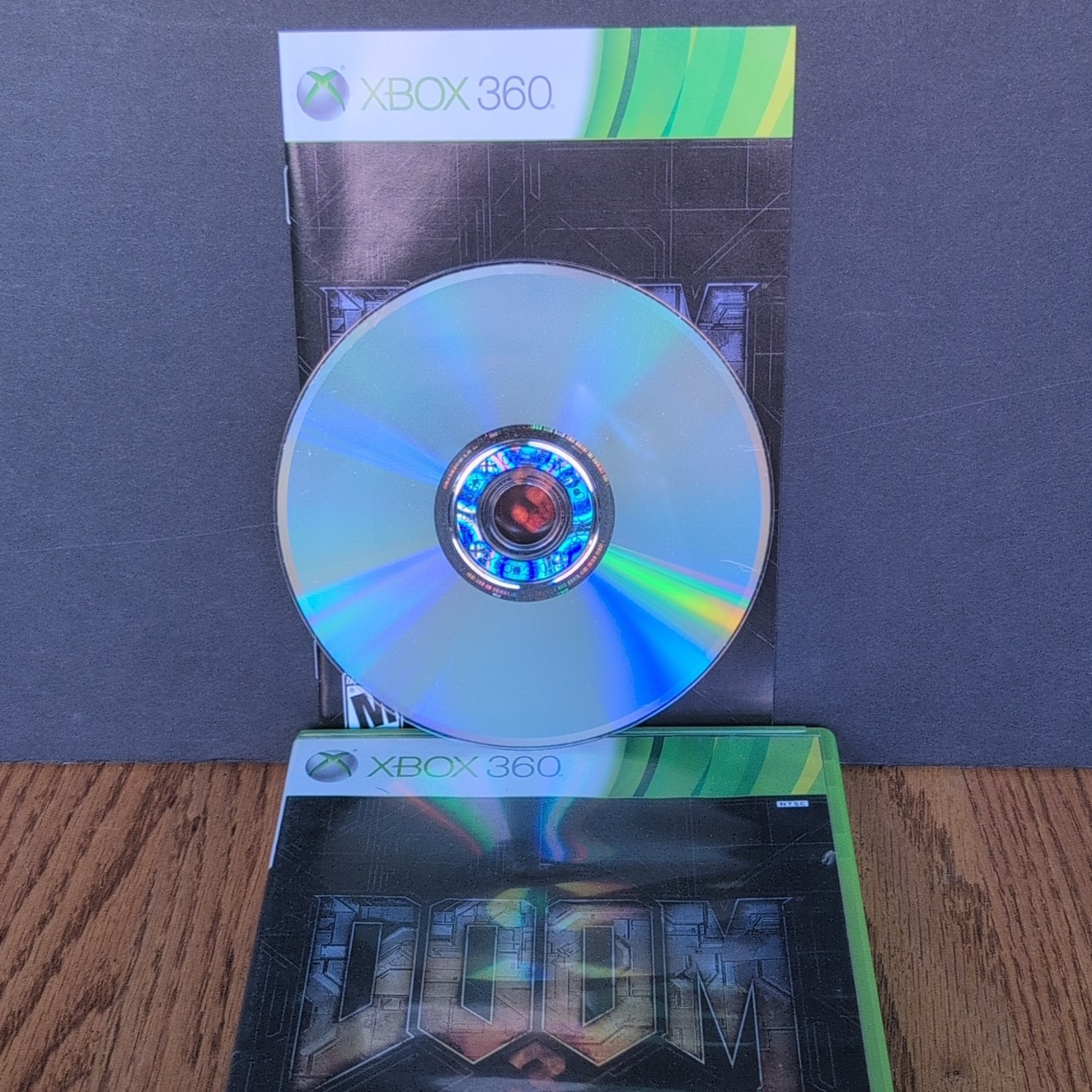Doom 3 BFG Edition Microsoft Xbox 360 2012 CIB Complete w/ Manual Bethesda