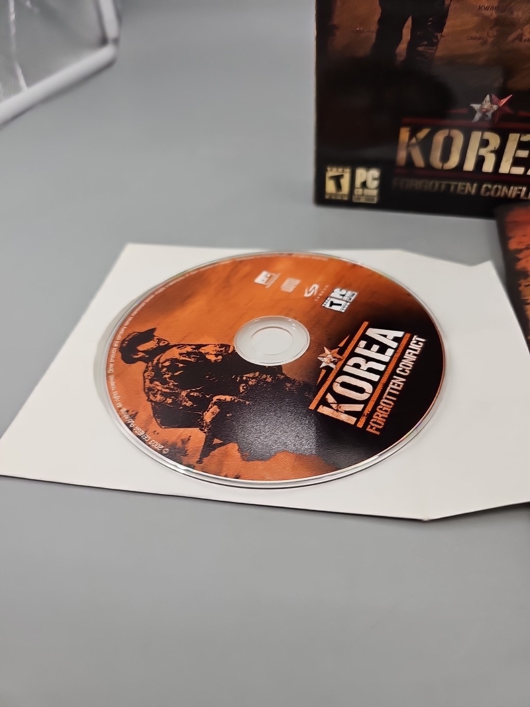 Korea Forgotten CONFLICT PC Computer Cd-Rom Original