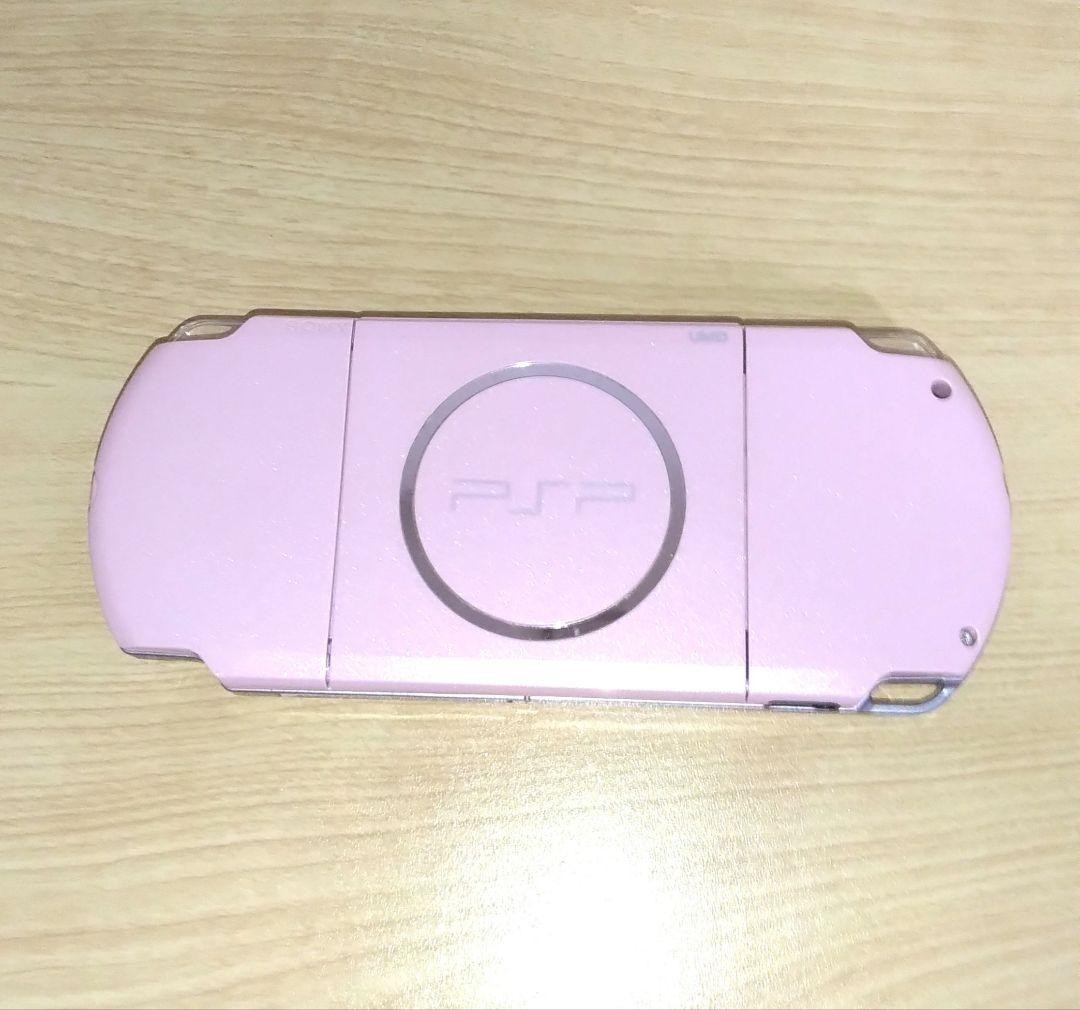 Excellent Sony PSP-3000 PSP 3000 Console Pink Region Free w/charger