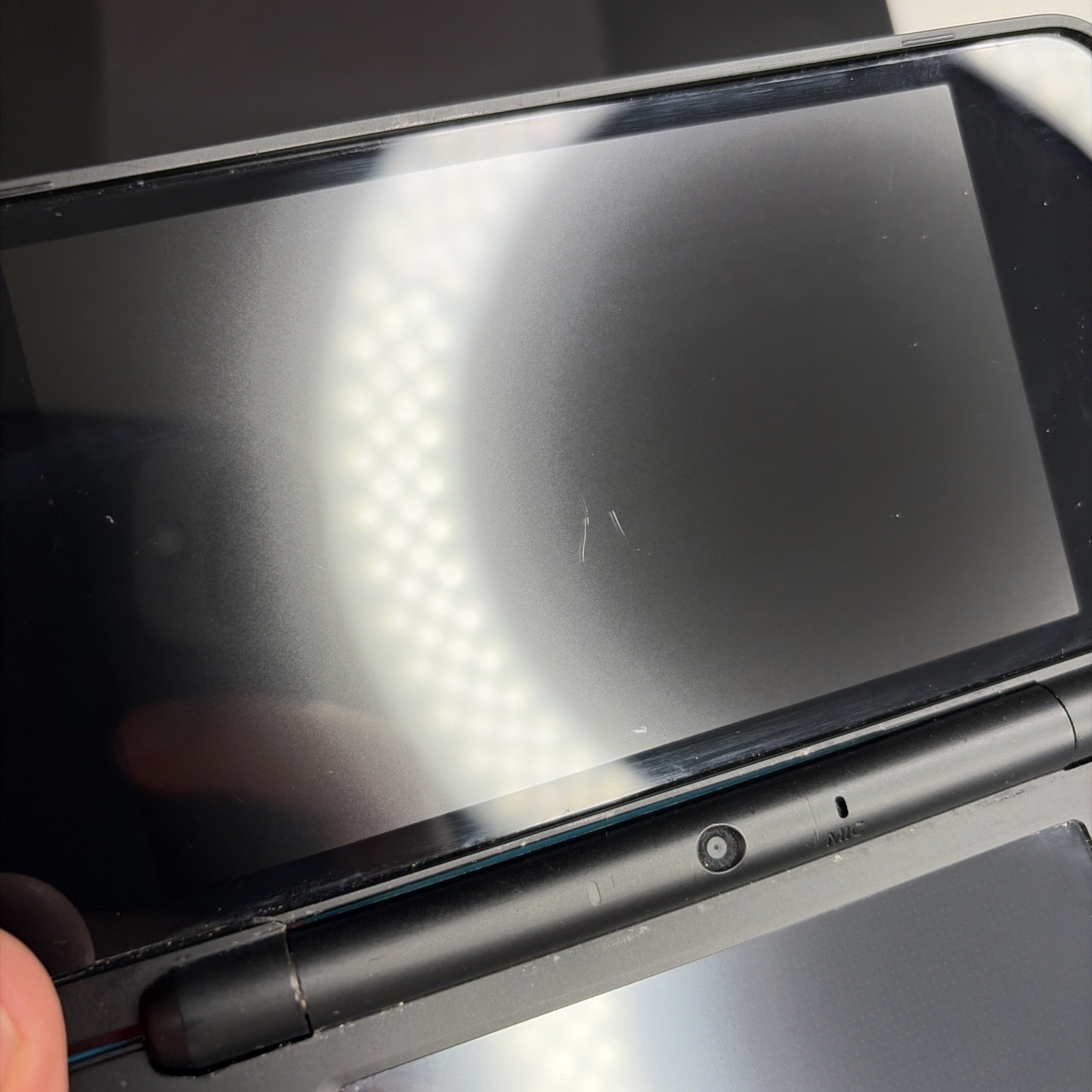 Nintendo 2DS XL Console – Black/Turquoise W Charger Stylus US Model Repair!