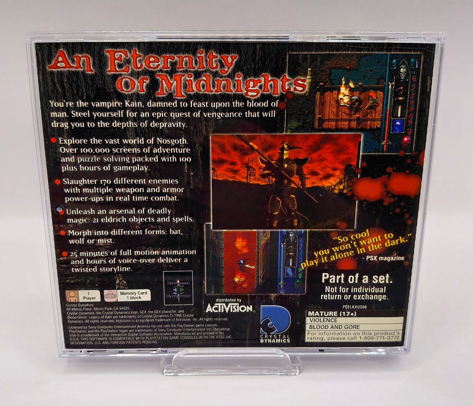 Eidos Collectors’ Edition (Sony PlayStation 1, 2002) – CIB