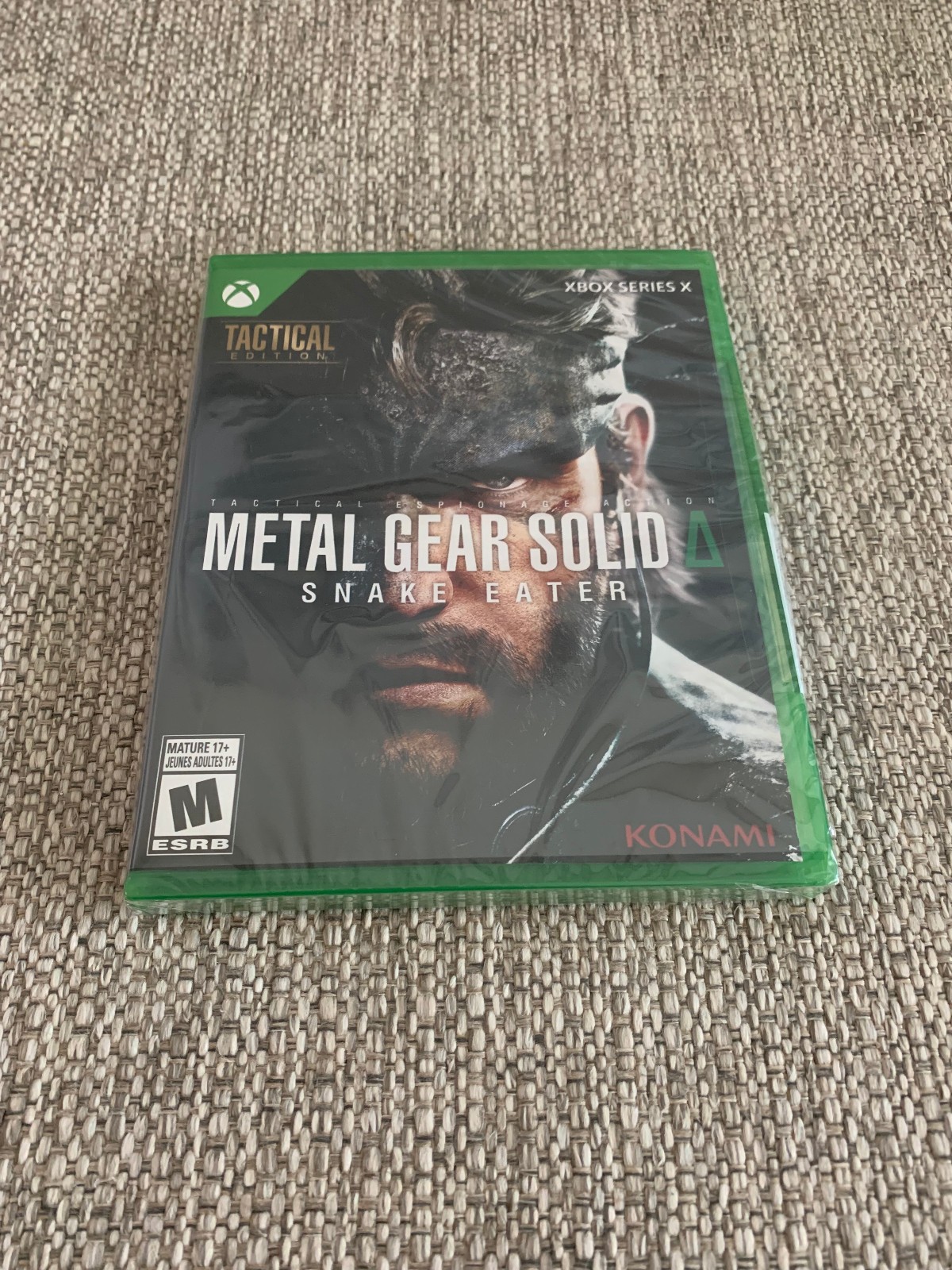 METAL GEAR SOLID Δ SNAKE EATER Xbox TACTICAL EDITION Series X New Sealed
