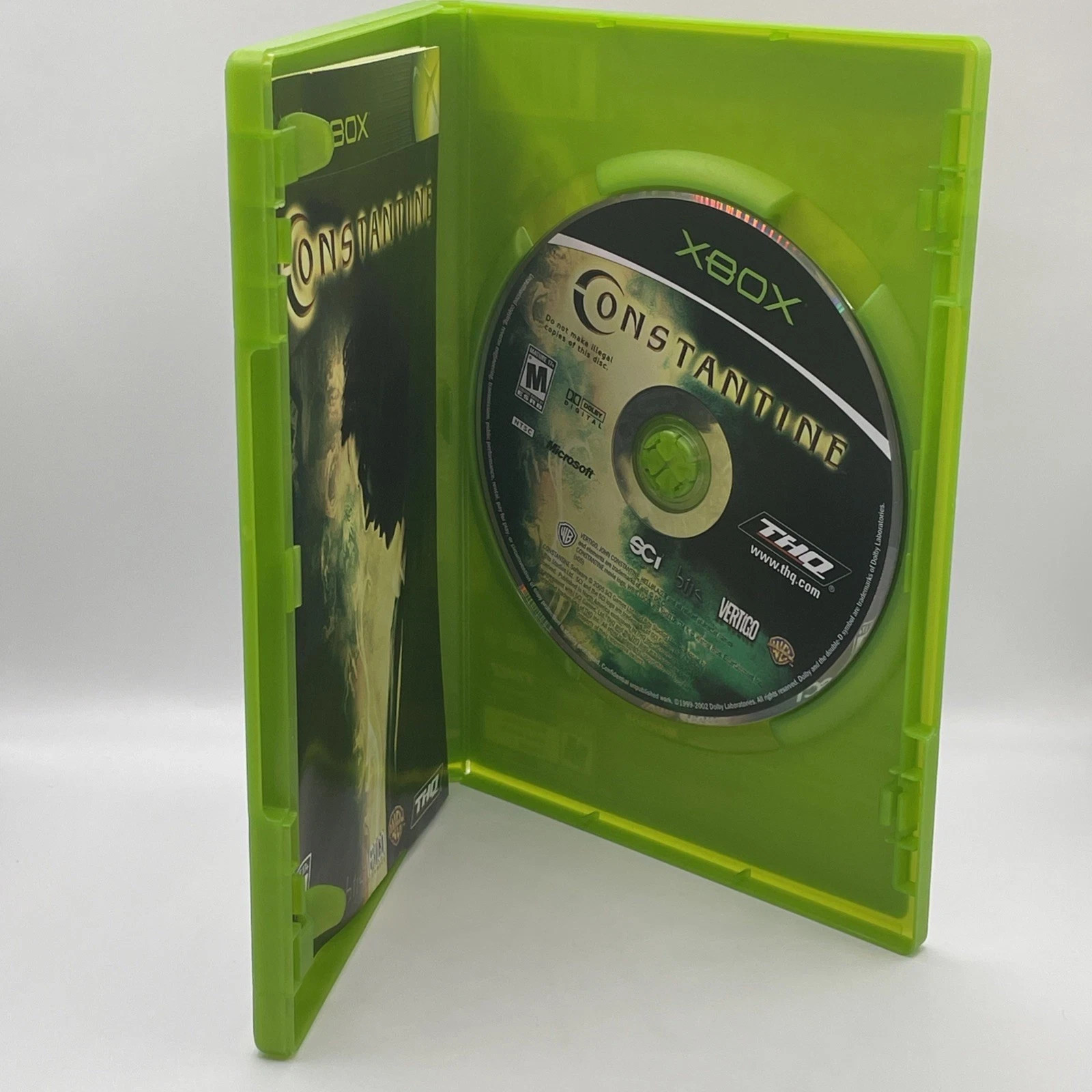 Constantine (Microsoft Xbox, 2005) CIB Very Clean Disc Free Shipping