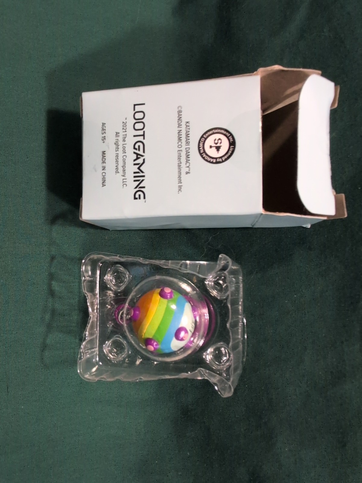 Katamari Damacy Loot Gaming Backpack Clip 2021 Open Box