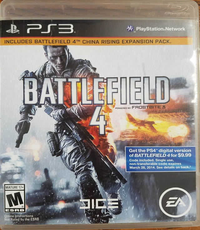 Battlefield 4 Limited Edition PS3 (Brand New Factory Sealed US Version) Playstat