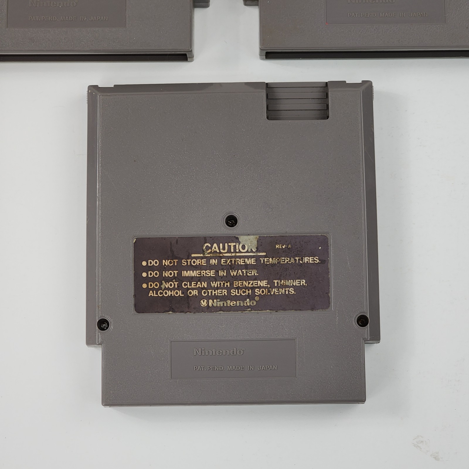 NES 3 Game Lot: Kung Fu – Golf – Gotcha The Sport (Nintendo, 1985) Tested