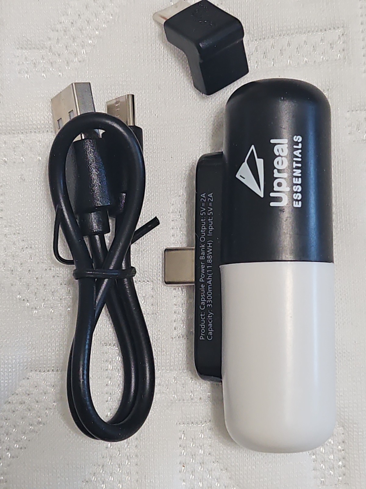 Battery Pack for Oculus Quest 1 &2, 3300Mah Rechargeable Power Bank for Oculus