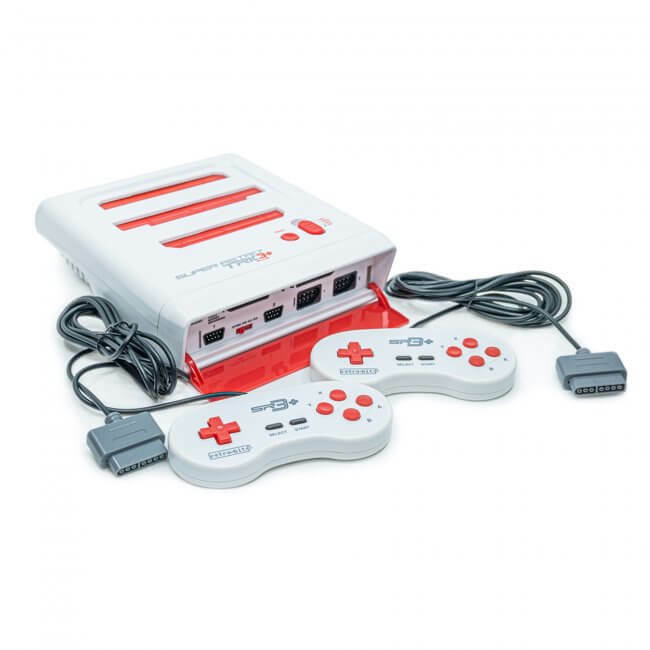 SR3 Retro-Bit Super RetroTrio+ Plus HD SNES/NES/Sega Genesis Console 720p HDMI
