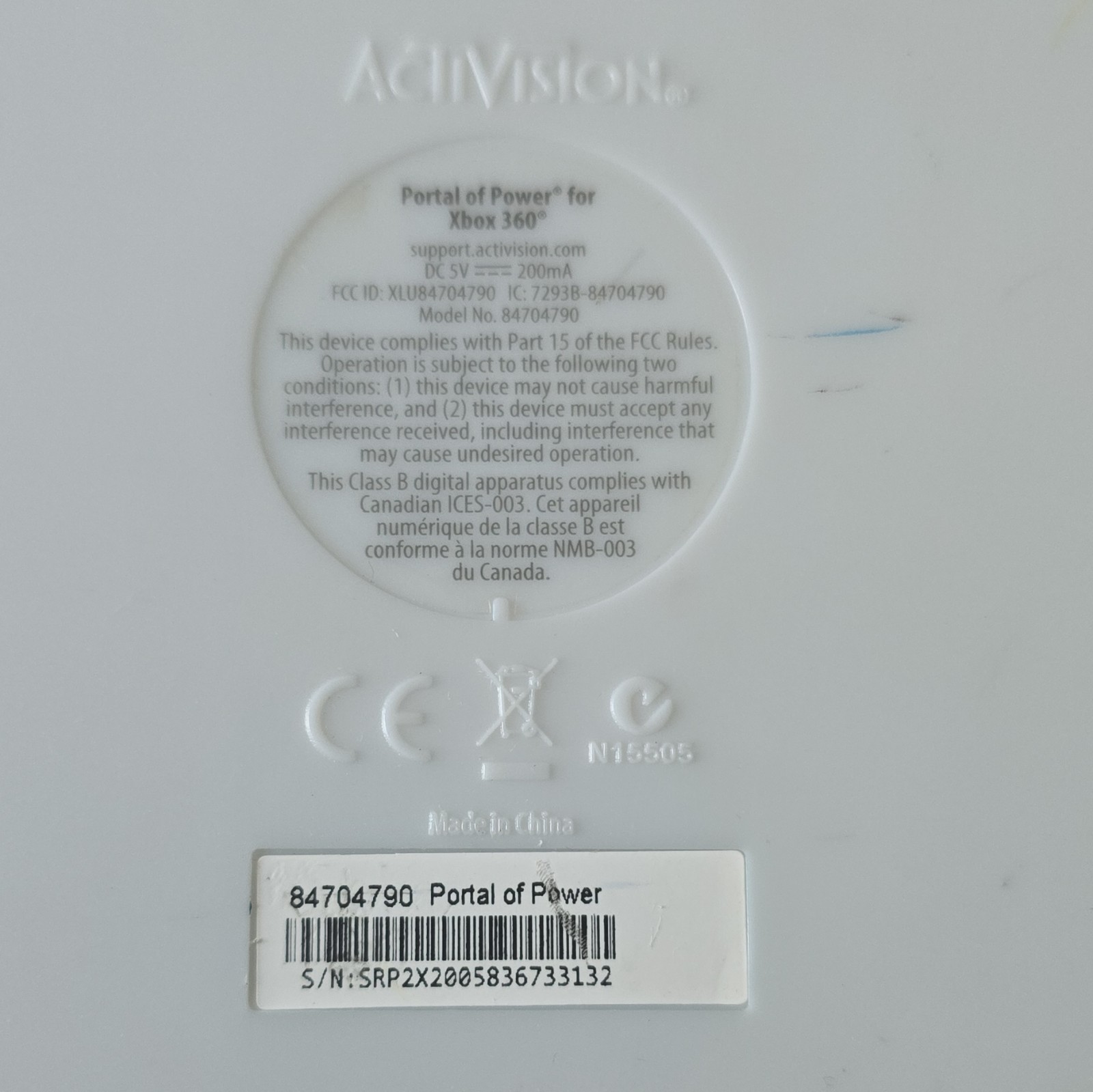 Skylanders Swap Force Portal of Power Xbox 360 (Model 84704790) Fast Shipping
