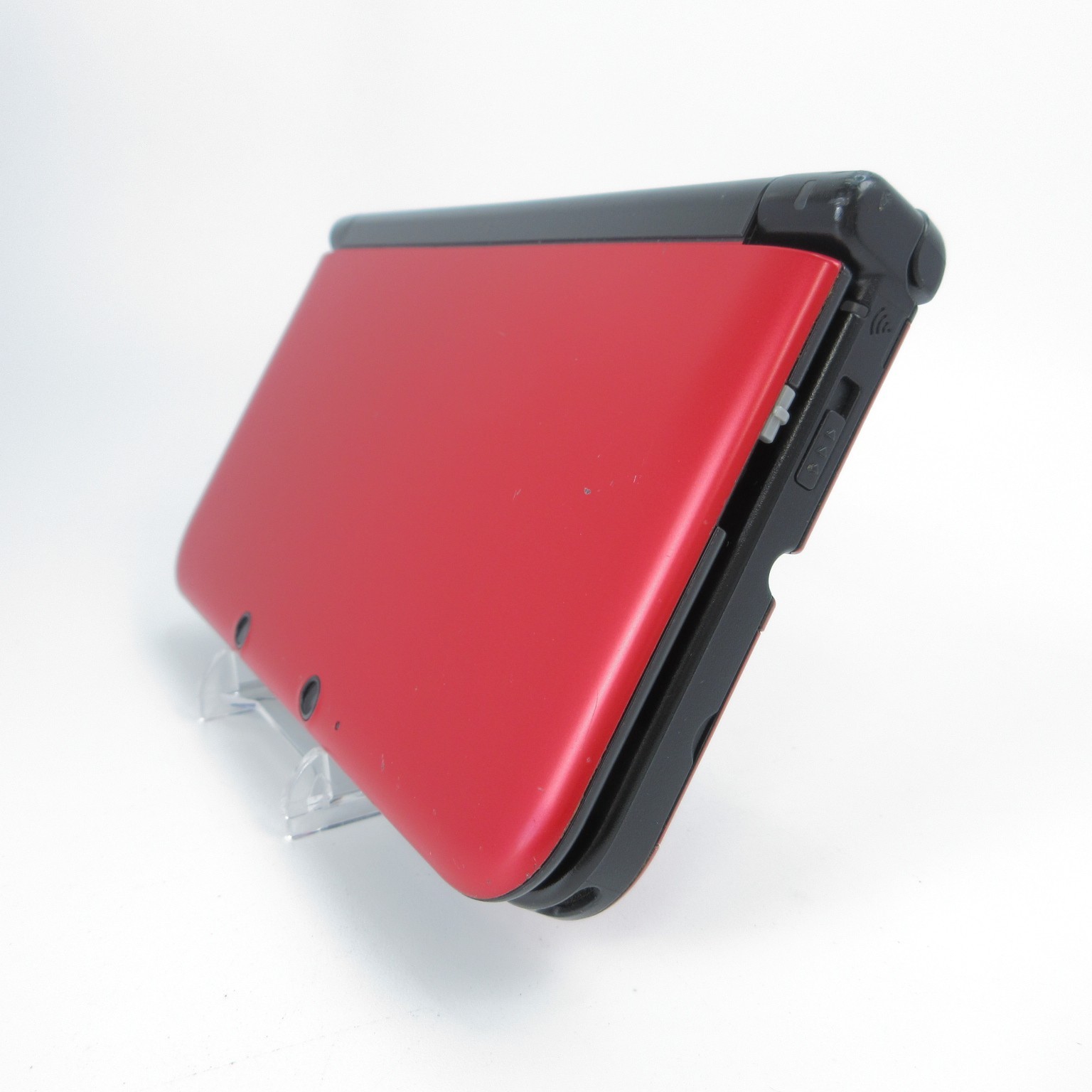 【Good】Nintendo 3DS LL XL Red x Black Console Japanese Edition #RET0122/01