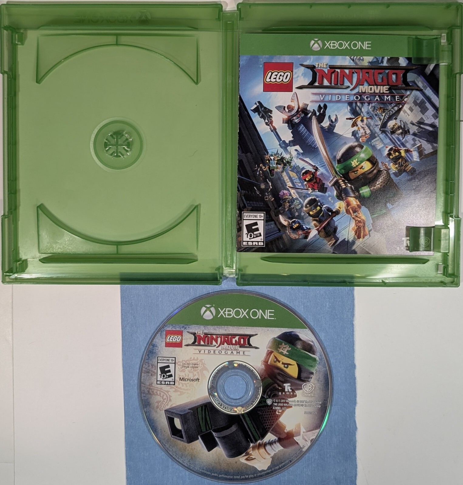 The LEGO Ninjago Movie Videogame Microsoft Xbox One Tested and Working