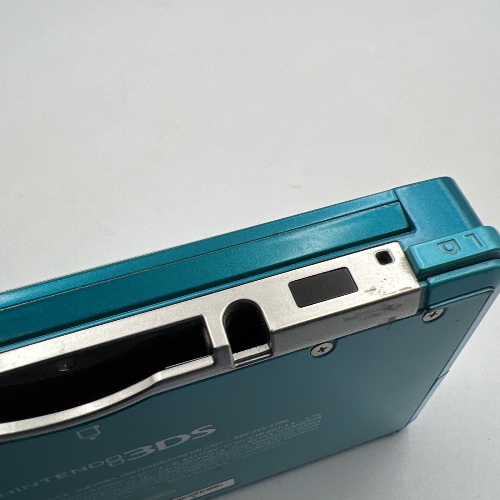 Nintendo 3DS Handheld System Aqua Blue NO CHARGER. TESTED WORKING.