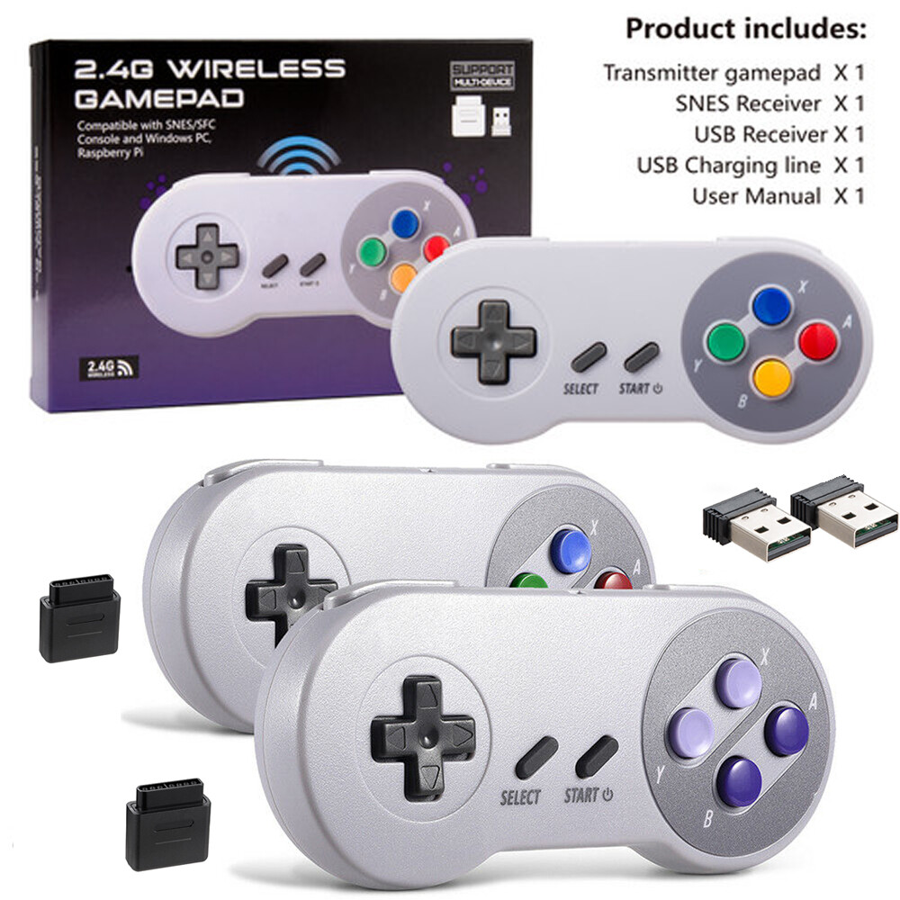 For Nintendo64 N64 USB Controller/ SNES Gamepad Joystick For PC MAC Raspberry Pi