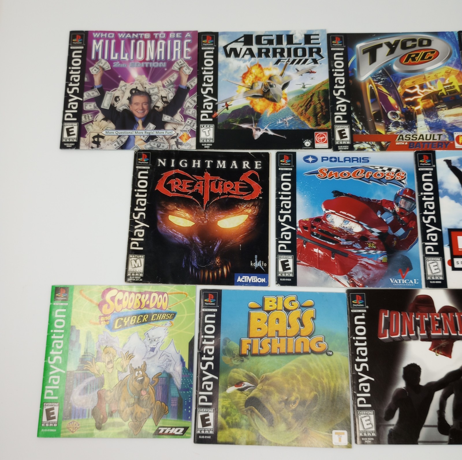 Lot Of 43 Playstation 1 (PS1) Manuals Only NO GAMES