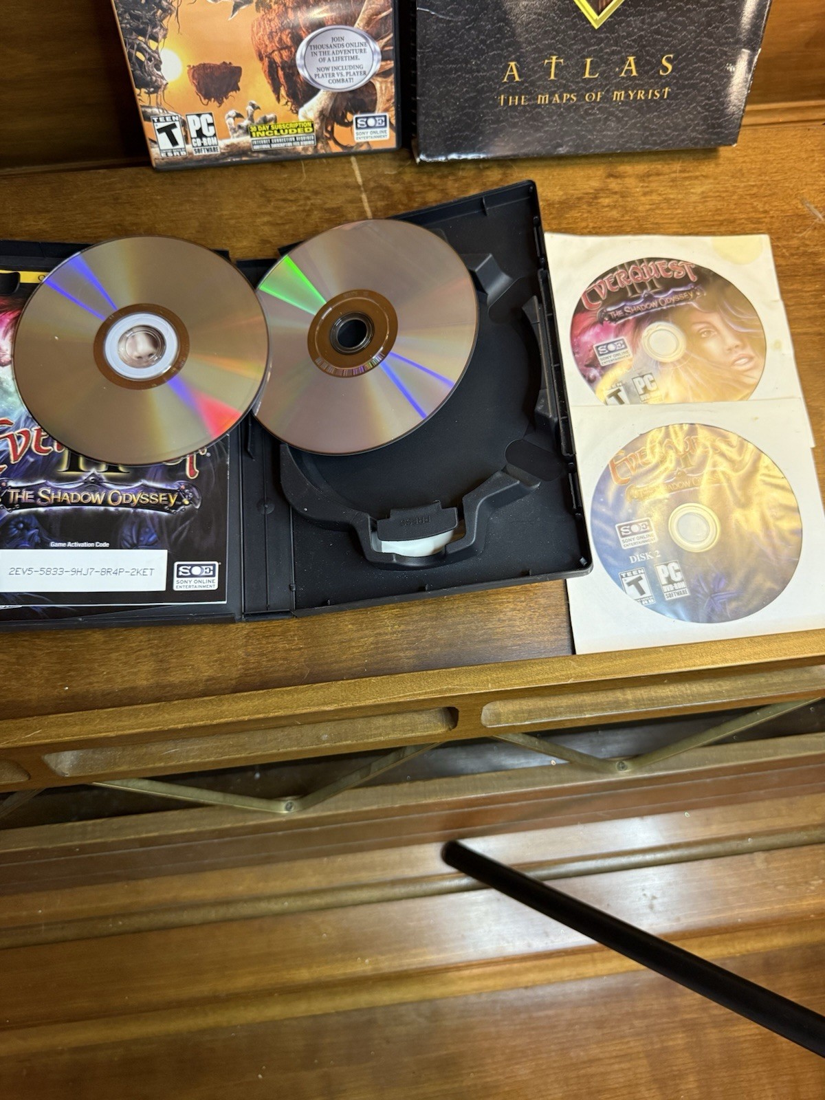 EverQuest 1 And EverQuest 2 Lot With EverQuest Atlas And EverQuest 2 Expansions