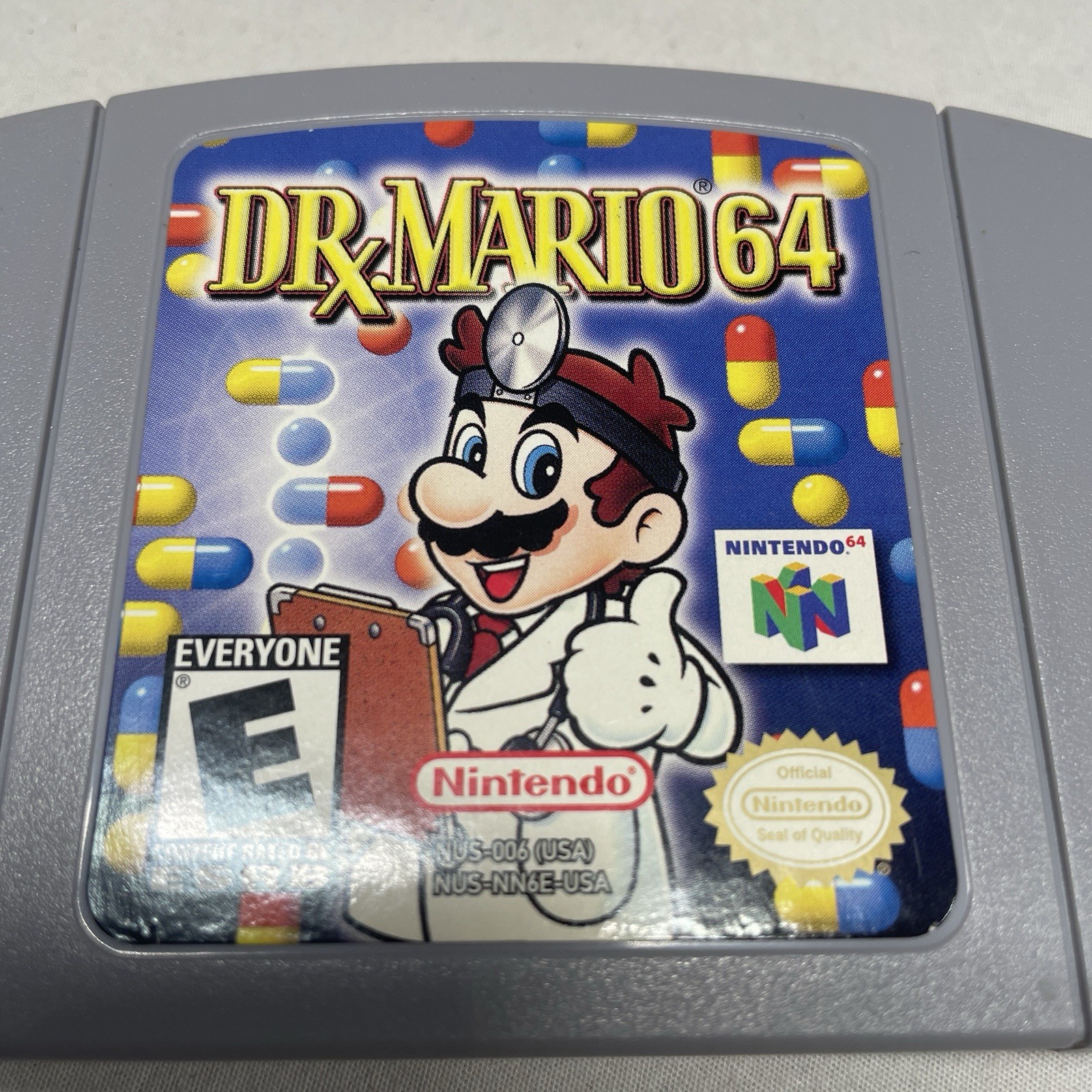 Dr. Mario 64 – Nintendo 64 Pristine Authentic Game N64