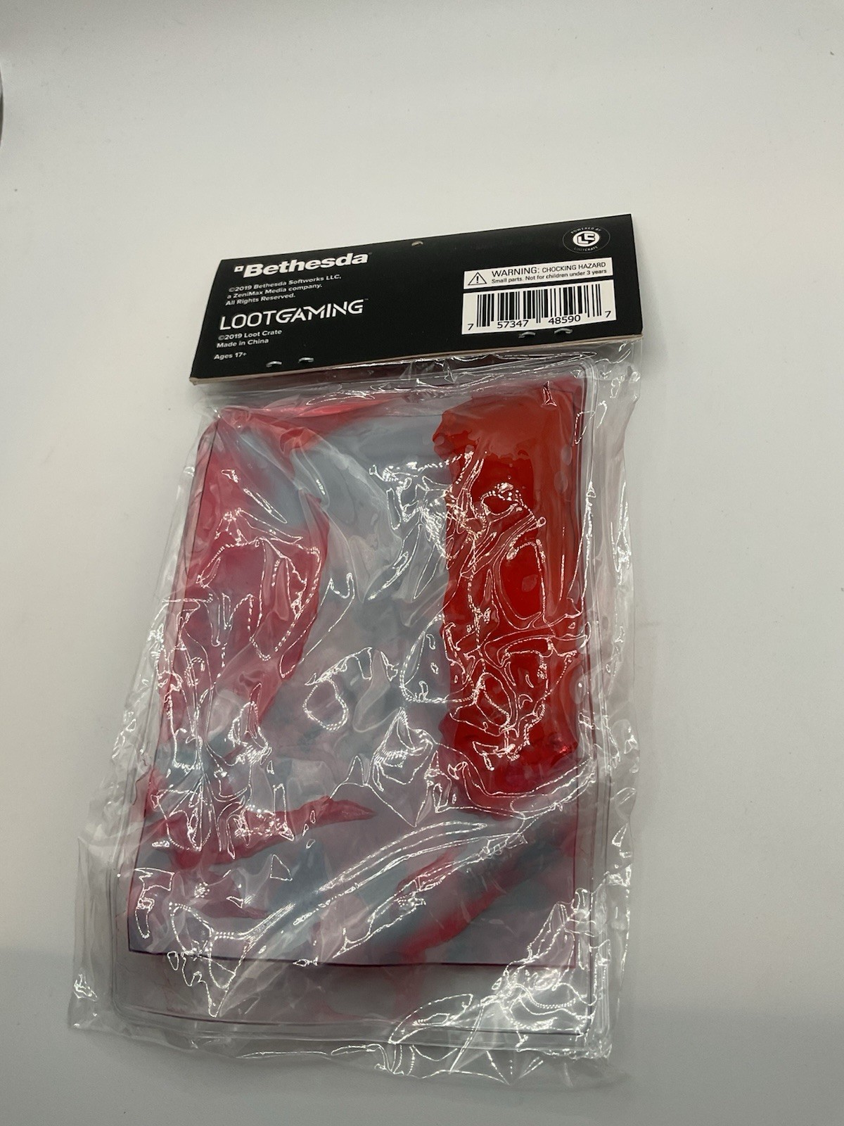 2019 Doom Blood Ice Pack Set from Lootcrate Loot Crate Bethesda Gaming