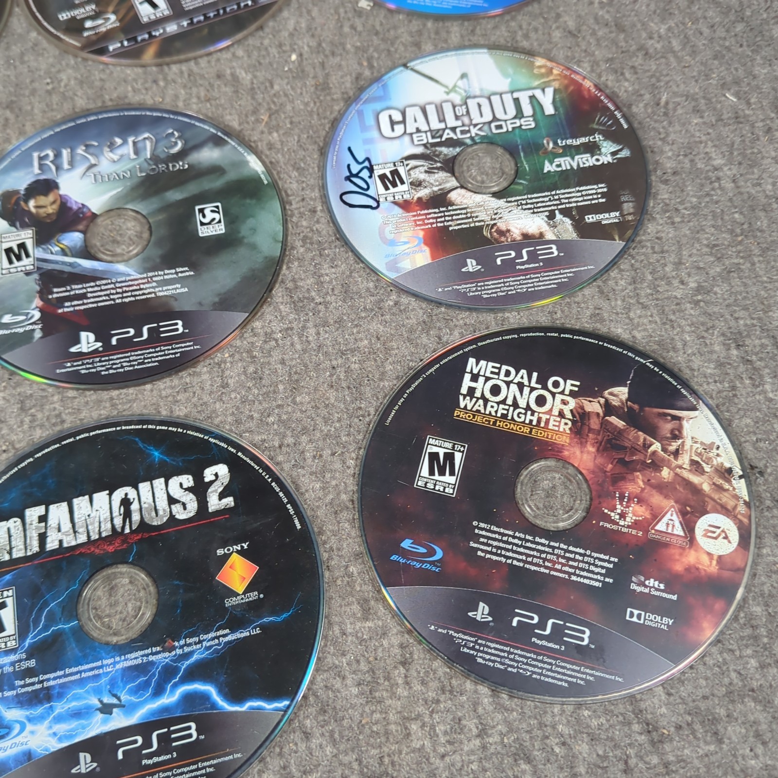 PS3 PlayStation 3 Bulk Lot Of 17 Games