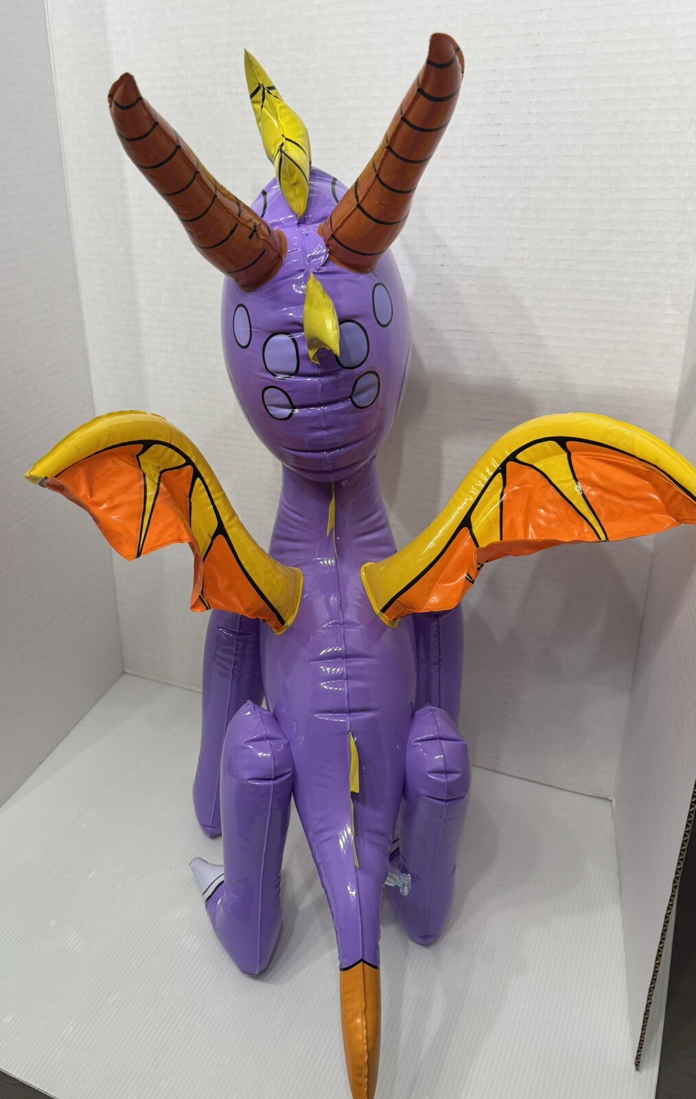 Vintage 2002 Spyro The Dragon Inflatable Blow Up PlayStation Promotional NEW