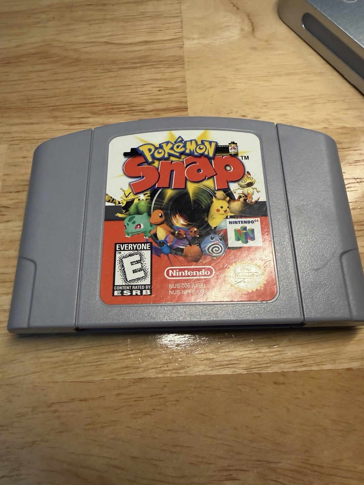 Nintendo Pokémon Snap N64 Game Pak Cartridge E Rated NTSC-U/C (US/Canada)