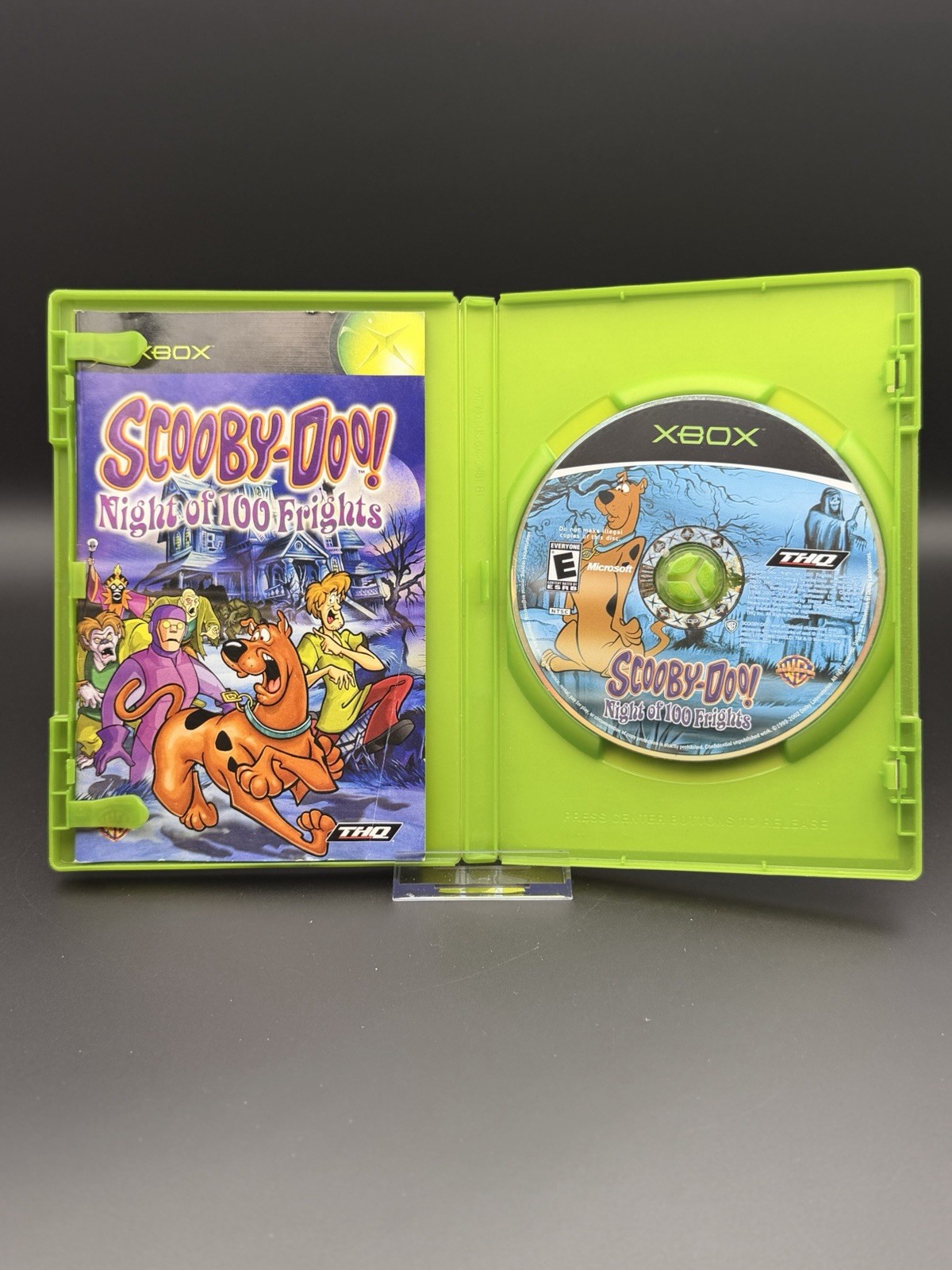 Scooby Doo Night of 100 Frights Xbox Complete CIB-TESTED-FAST SHIPPING!