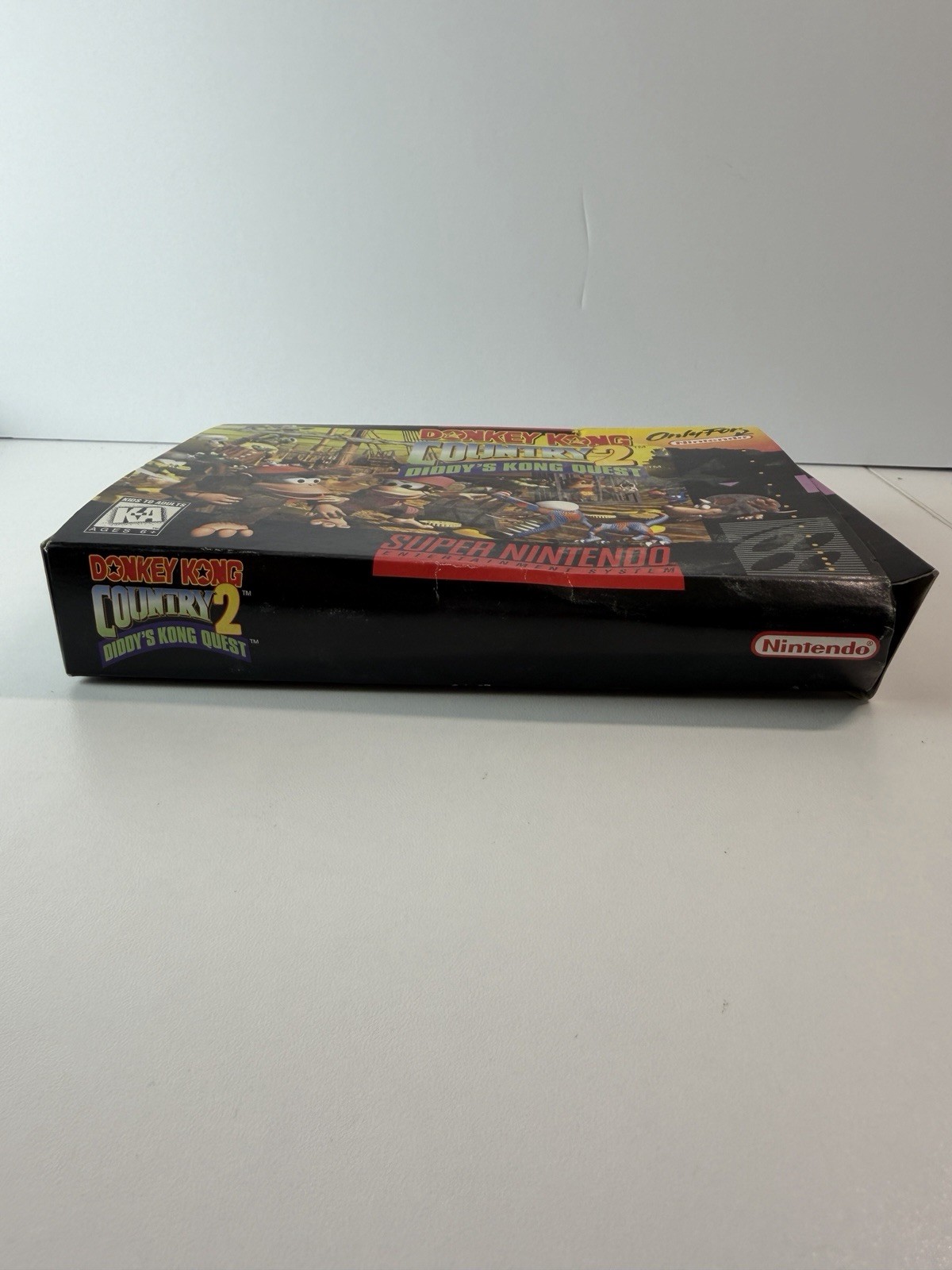 Donkey Kong Country 2 SNES (Diddy’s Kong Quest) Authentic Box & Instructions