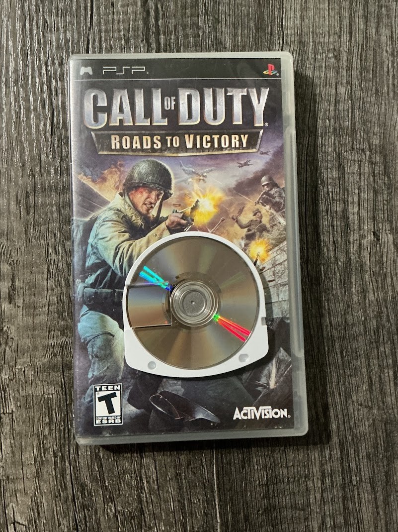 Call of Duty: Roads to Victory (Sony PSP, 2007) Complete In Box Tested & Working