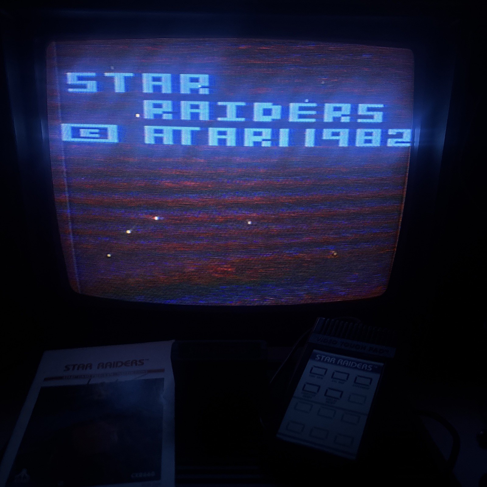 Star Raiders – Atari 2600 – 1982 – Cartridge, Manual & Video Touch Pad – Tested