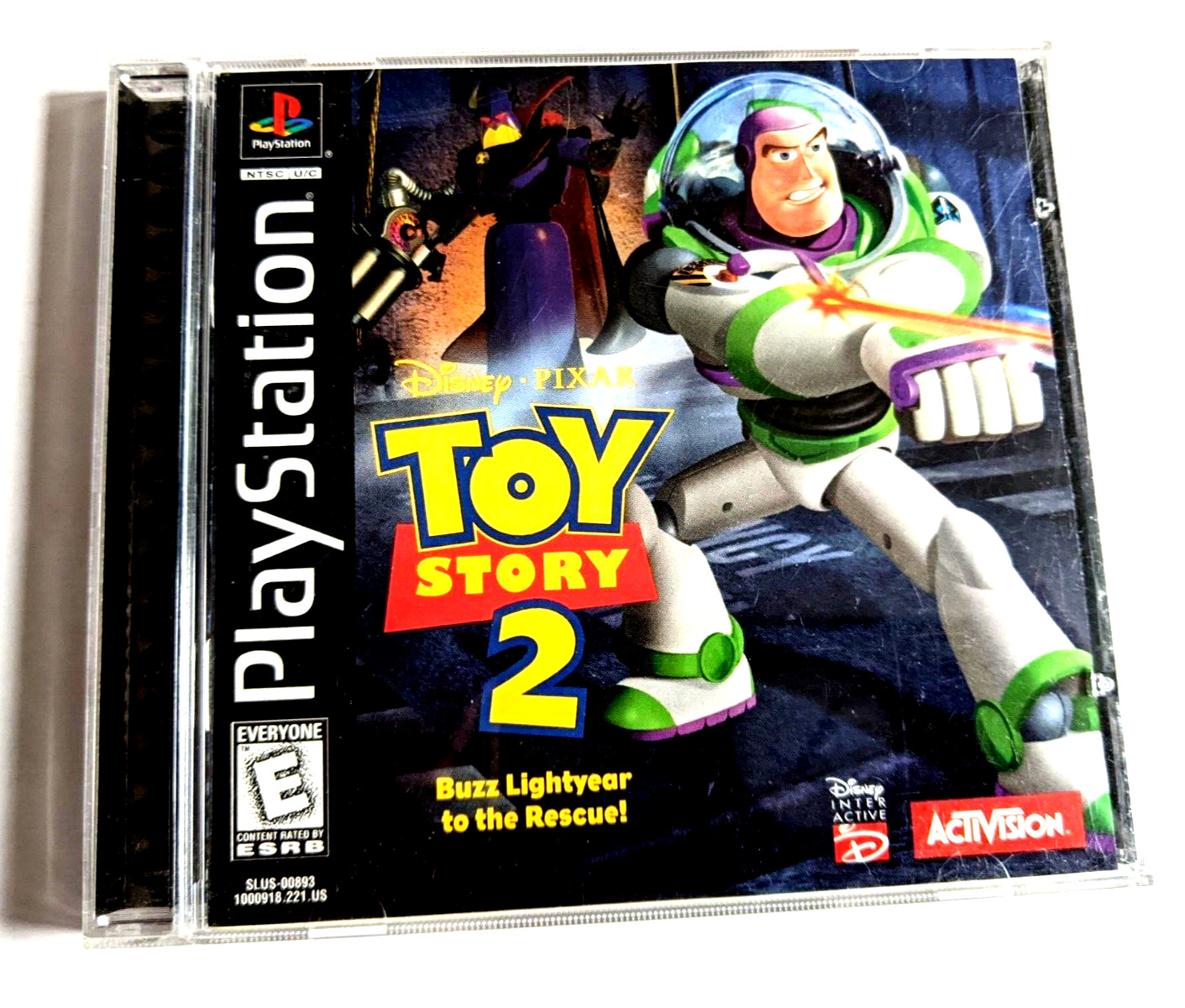 Toy Story 2: Buzz Lightyear to the Rescue (PlayStation 1, 1999) Complete, Tested