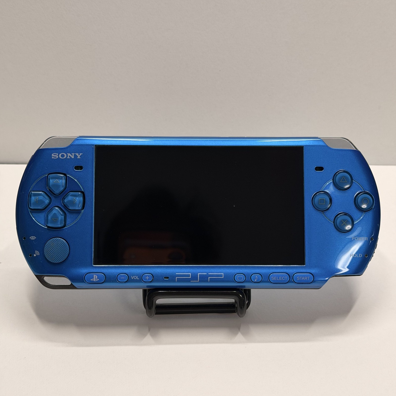 Sony PSP 3000 Vibrant Blue Console Excellent Condition Tested Working Bonus JP
