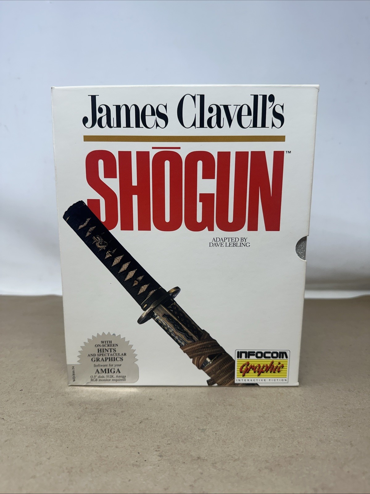 James Clavell’s Shogun Infocom Vintage Amiga PC Adventure Game