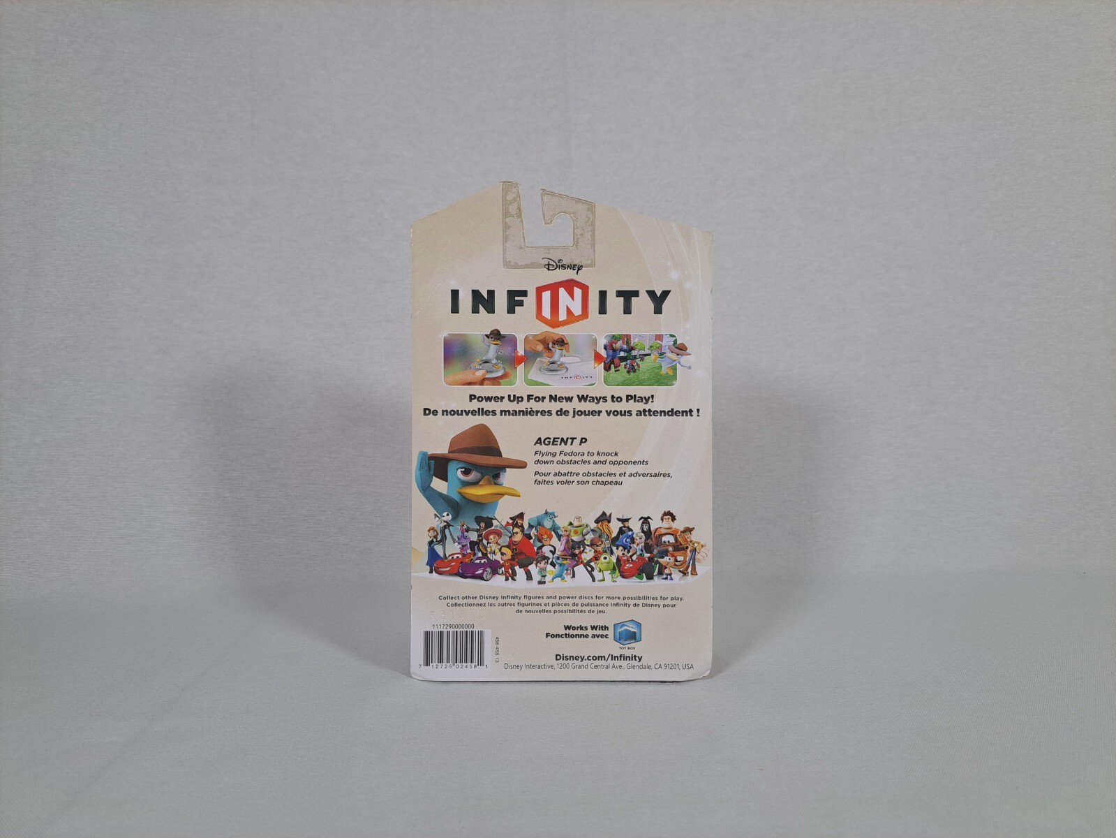 Disney Infinity 1.0 Phineas and Ferb Agent P Crystal Figure Toys R Us Exclusive