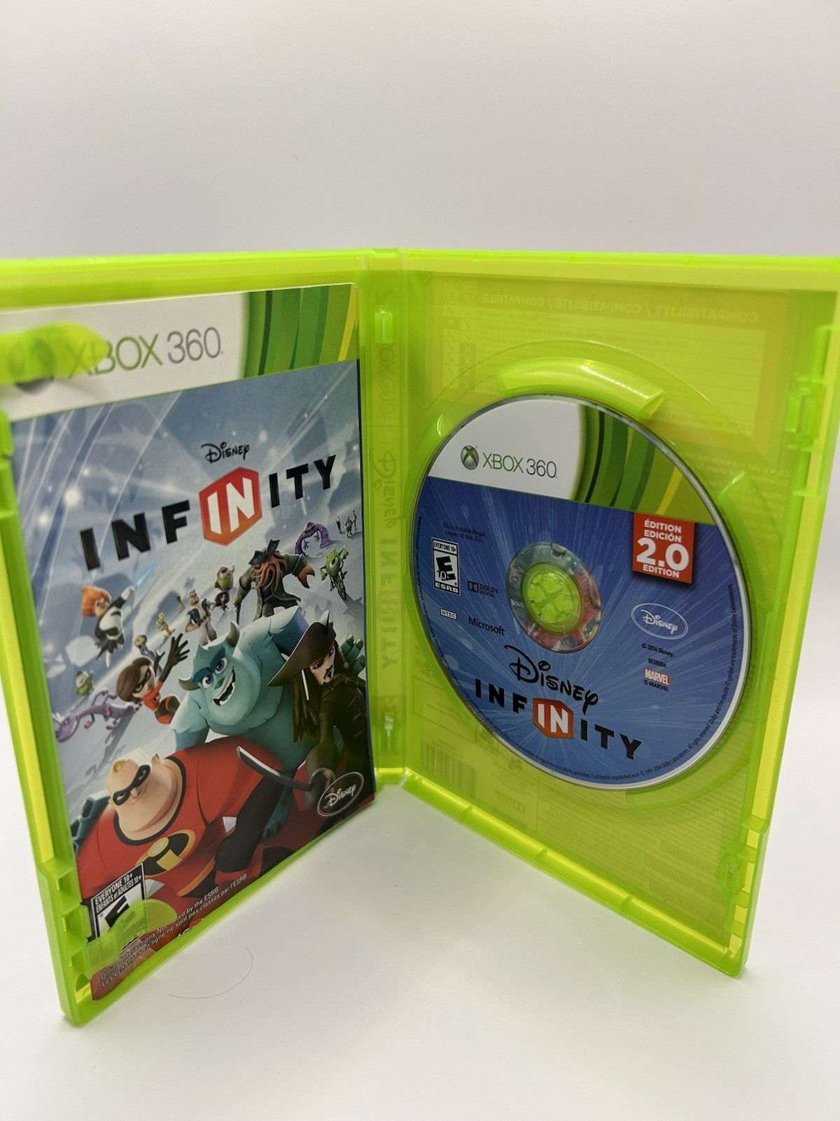 Disney Infinity 2.0 Lot Figures Portal Carry Bag Xbox360 Game Power Discs Disney
