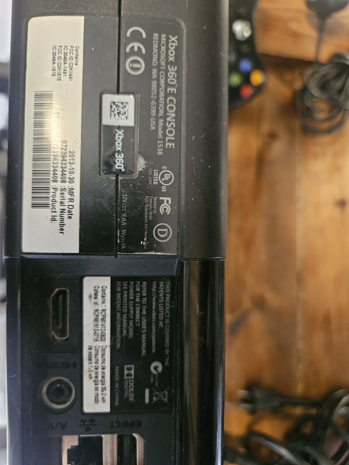 Microsoft Xbox 360 E 250GB Game Console – Black
