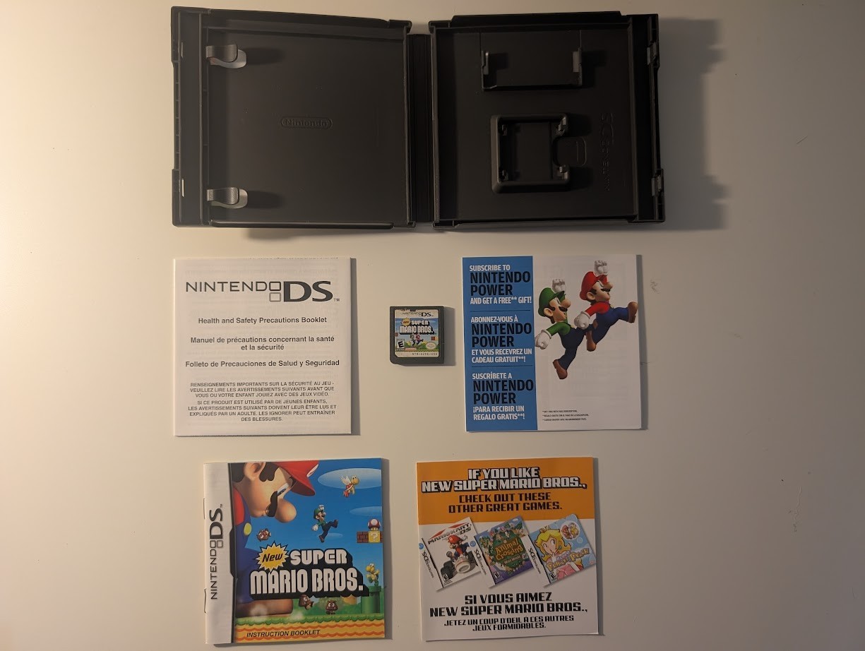 New Super Mario Bros – Nintendo DS – CIB Tested