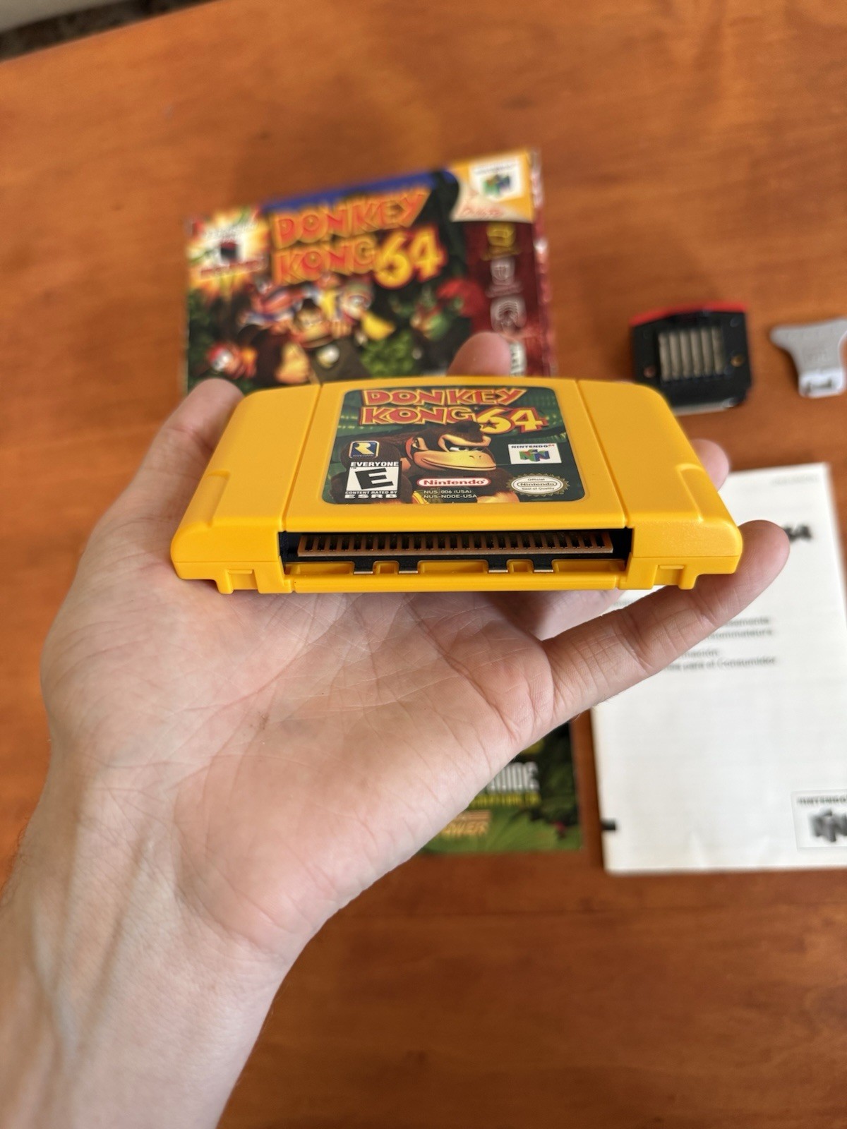 Donkey Kong 64 (Nintendo 64 N64) VGC CIB Complete w/ Expansion Pack & Tool
