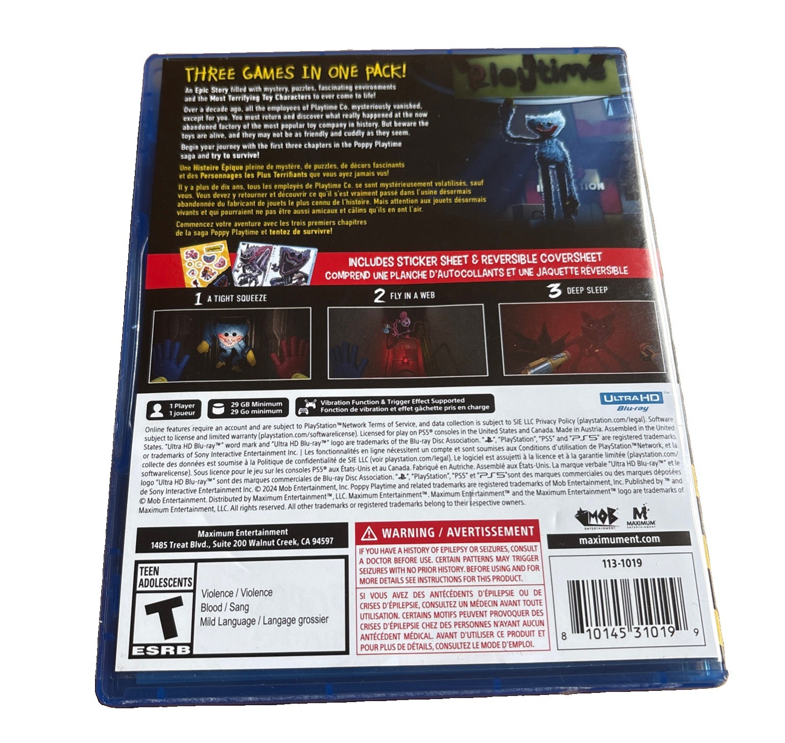 Poppy Playtime Triple Pack – Sony PlayStation 5