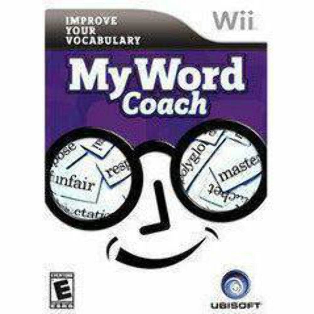 Refurbished My Word Coach Nintendo Wii Complete – Excellent Cond