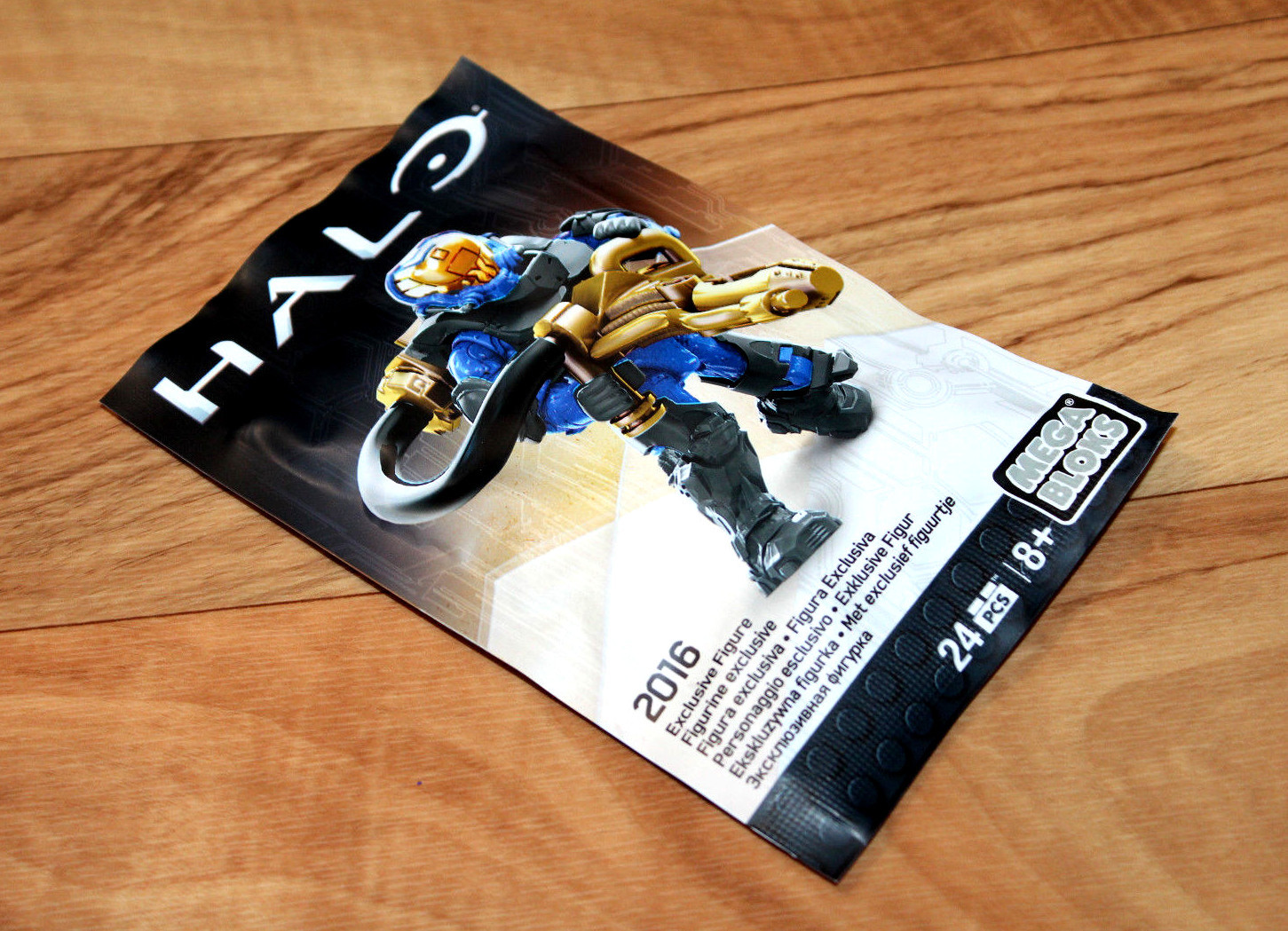 Halo Mini Exclusive Flame Marine Hellbringer Figure Mega Bloks Gamescom 2016