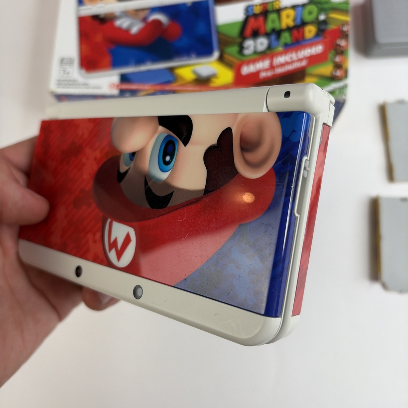 New Nintendo 3DS Super Mario 3D Land Edition Console In Original Box W Plates