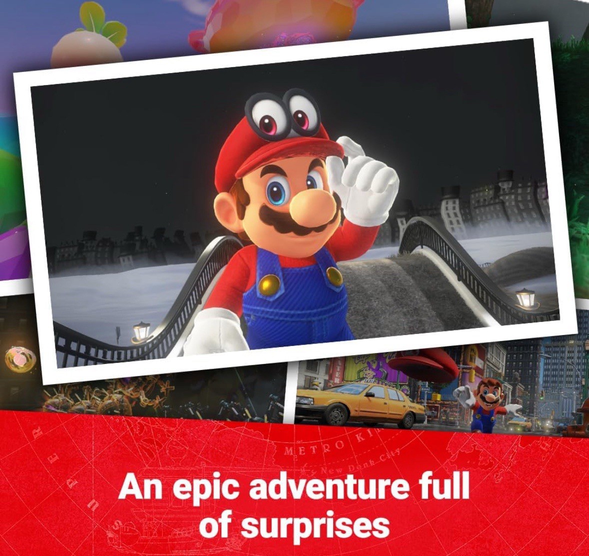 Super Mario Odyssey Nintendo Switch 2017 Game Tested Works