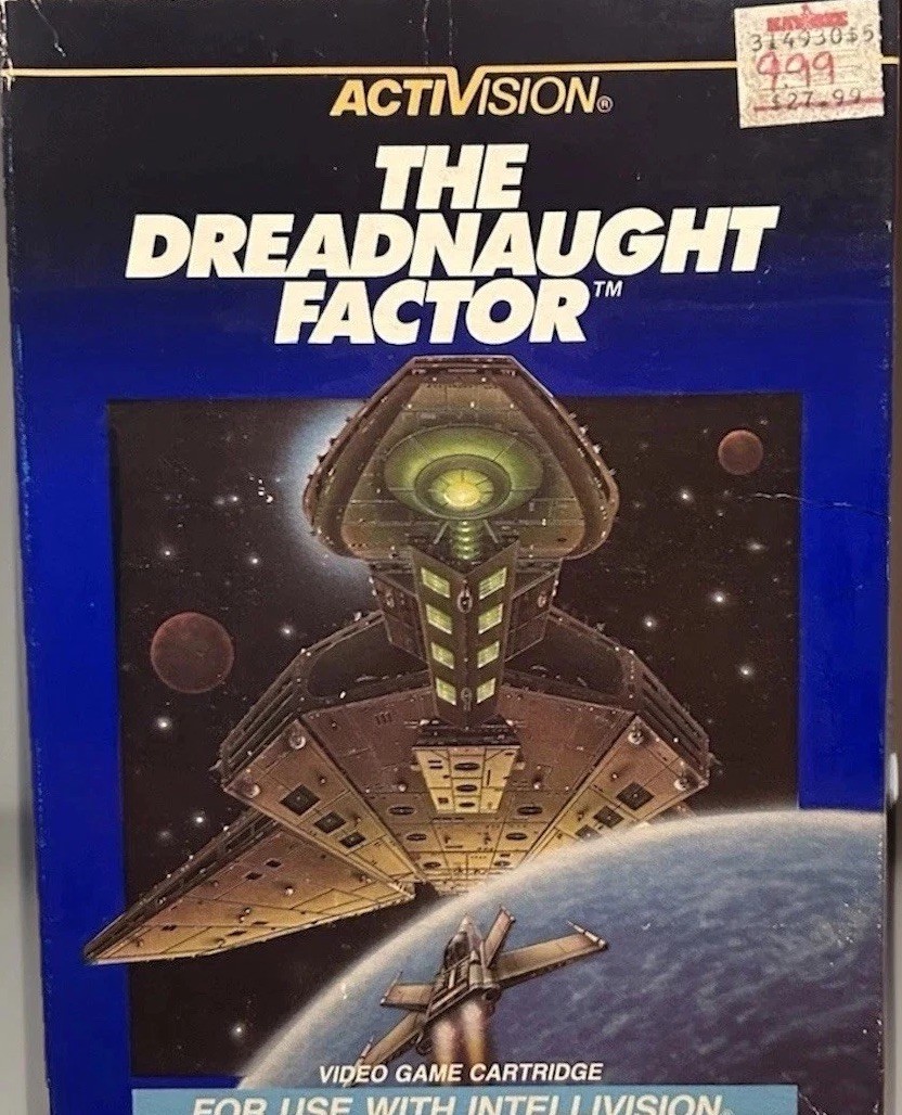 THE DREADNAUGHT FACTOR INTELLIVISION CIB TESTED 7/3