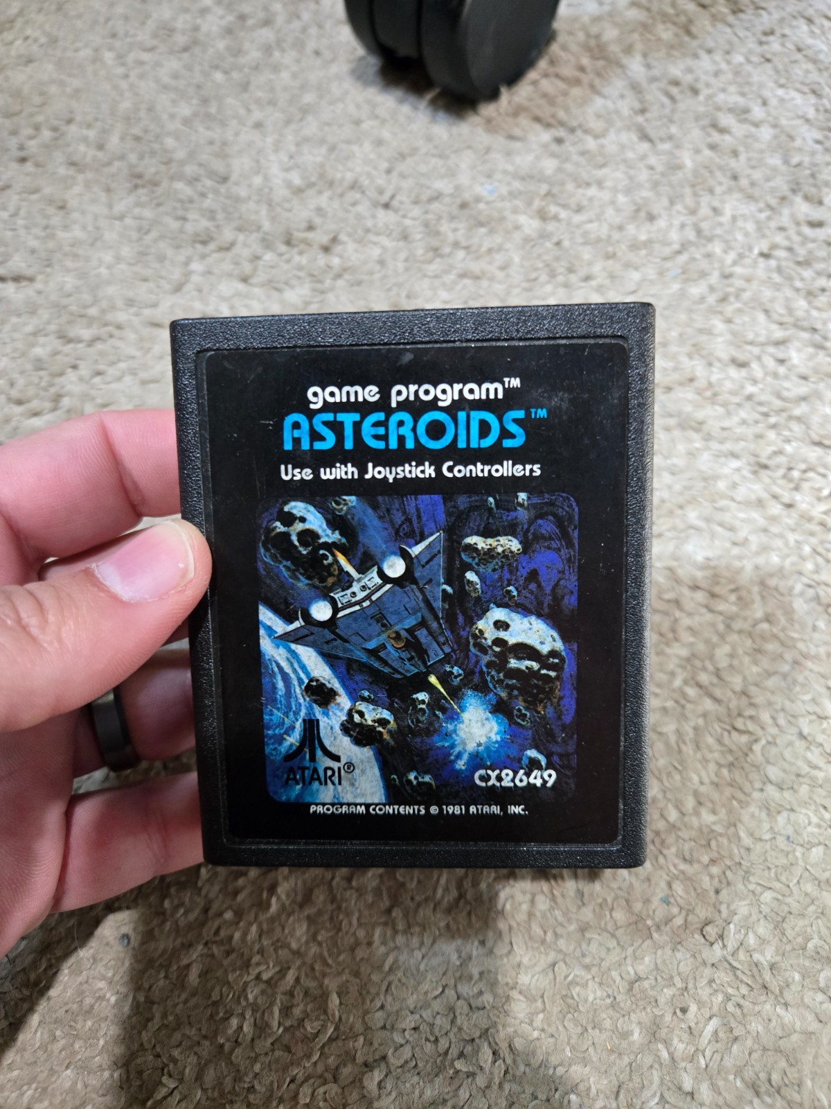 1981 Atari Asteroids Game