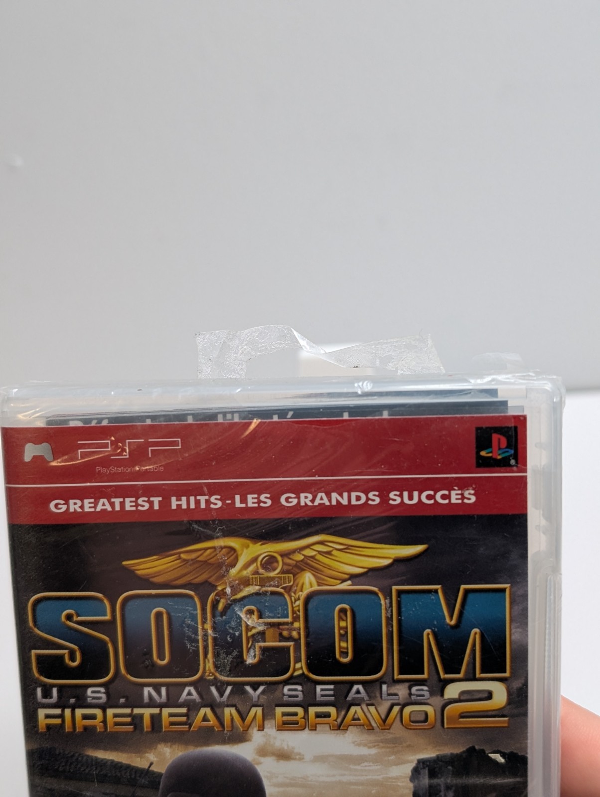 SOCOM U.S NAVY SEALS FireTeam Bravo 2 (Sony PSP) BRAND NEW (BAD SEAL)