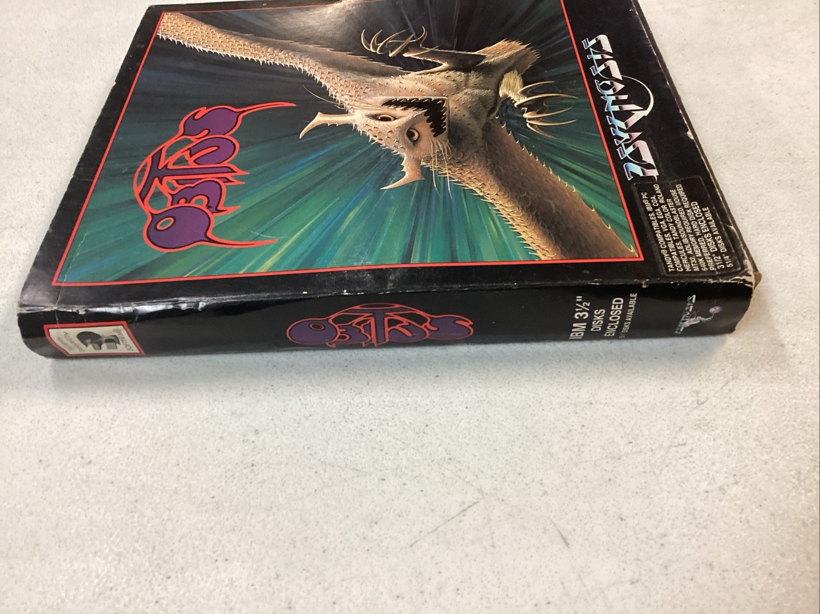 Obitus Commodore Amiga Psygnosis 3.5″ Disks PC Games Big Box